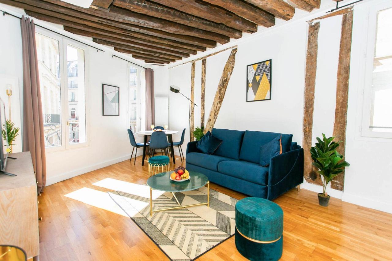 Louvre - Rivoli City Apartment Paris Bagian luar foto